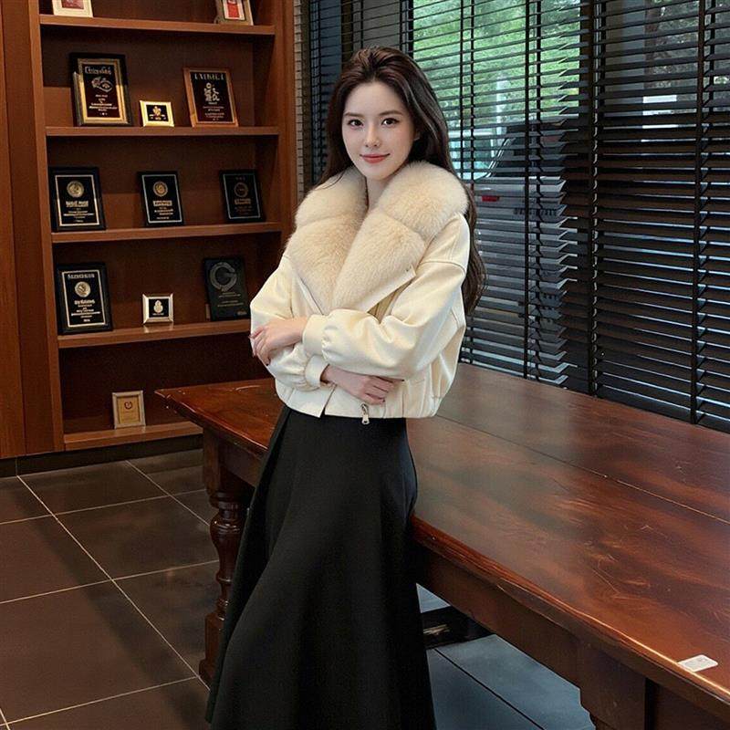 正品高货2025冬季新款韩系微胖mm宽松显瘦外套女气质独特好看毛领,淘宝优惠券,粉丝福利购,淘宝优惠卷