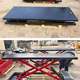 Motorcycle sports car electric repair tool lifting elevator repair table repair frame lifting table workbench pneumatic
