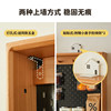 Aimu Silin Cave Board Solid Wood Entrance Storage Cabinet Cheese Thin Cabinet Door Narrow Cabinet Storage Shelf Display Showcase