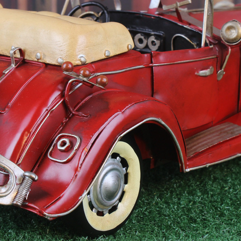 复古怀旧工艺品家居装饰摆件铁皮老爷车模型 家居咖啡厅装饰品,淘宝优惠券,粉丝福利购,淘宝优惠卷