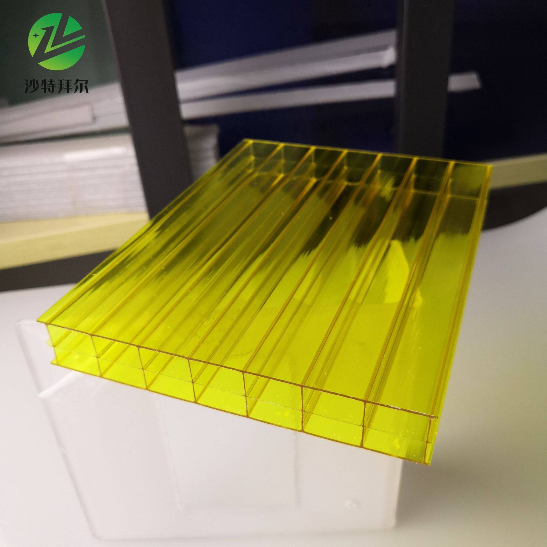 三层透明中空pc阳光板 14mm农业种植大棚阳光板 全新顶棚材料,淘宝优惠券,粉丝福利购,淘宝优惠卷