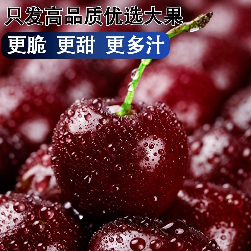【邮政空运】智利进口车厘子新鲜高硬度核小皮薄肉厚香甜多汁樱桃,淘宝优惠券,粉丝福利购,淘宝优惠卷