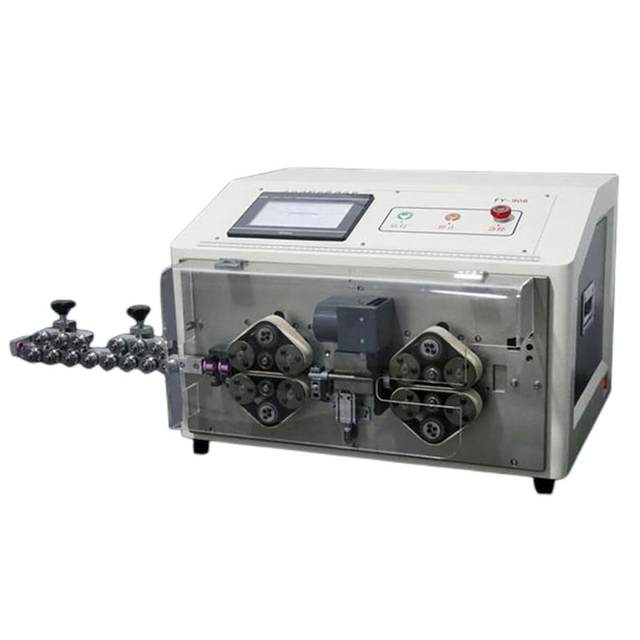 New energy wire stripping machine 70 large square power stripping wire cutting machine pulley wire conveying wire without indentation wire wiping machine