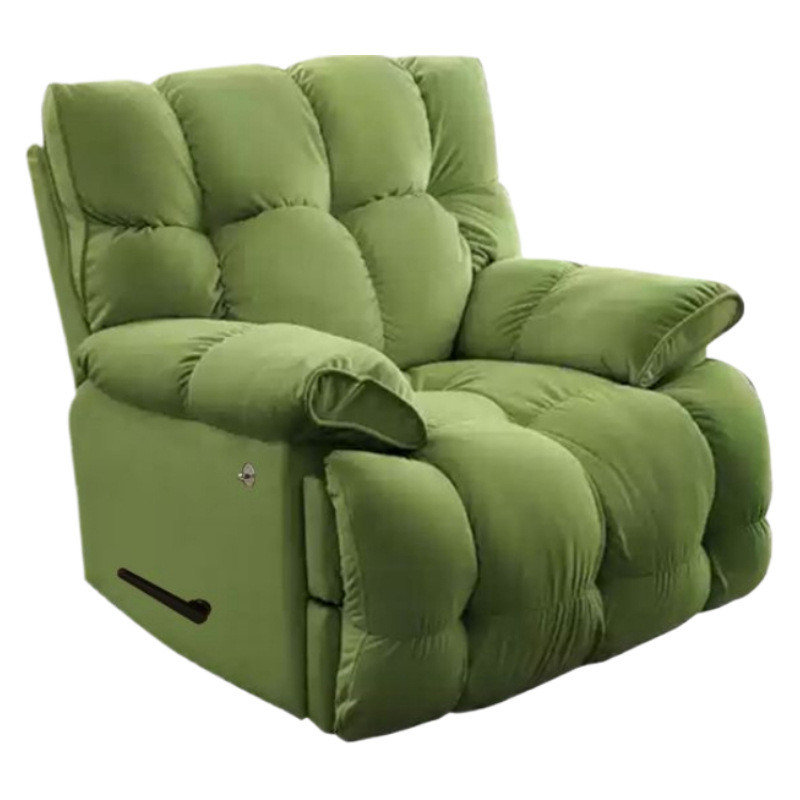 太空头等多功能网红电动云朵摇椅客厅旋转躺椅懒人休闲单人沙发 - 图3