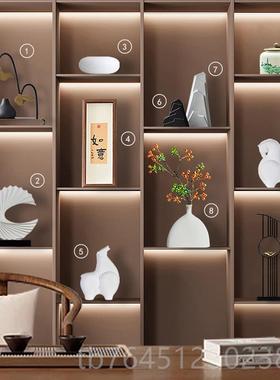 高档新装式高档家居饰品摆中件轻奢创意客厅酒柜玄办关电视柜公室