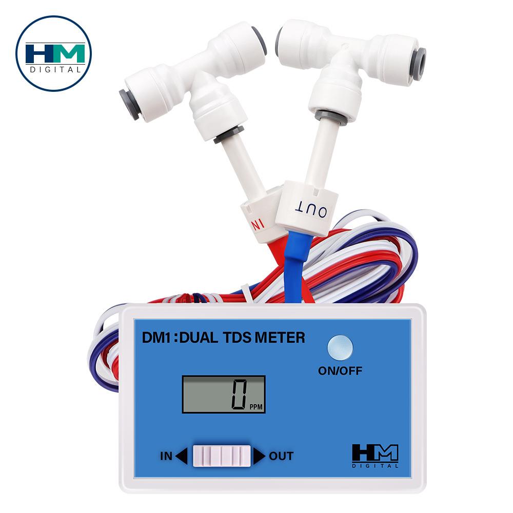 TDS在线水质检测仪DM1/DM2双探头TDS仪自来水鱼缸在线水质分析仪 - 图1