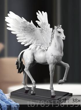 高档马摆件现代简厅客电视柜酒柜家约装饰品办公室乔居迁新居开业