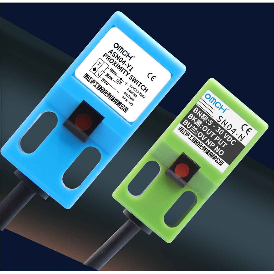 沪工方形金属感应接近开关传感器SN04-N/N2/3/P/D1/Y二三线NPN24V - 图0
