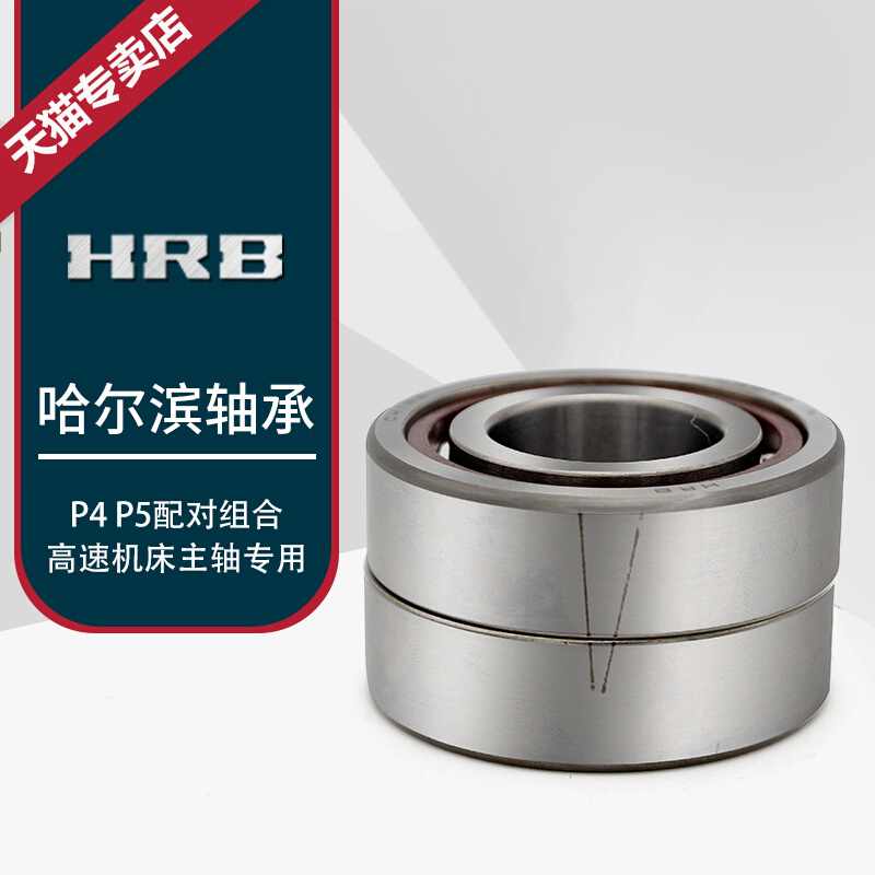 7306 AC P5 D46306J 哈尔滨角接触轴承 内径30mm 外径72mm - 图0