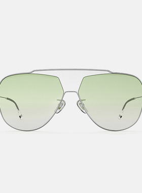 FILA斐乐飞行员墨镜防紫外线女款蛤蟆镜太阳镜男开车专用SFI784F