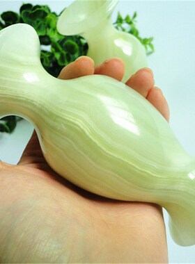 天然阿富汗玉花瓶摆设 玉石玉器花瓶装饰客厅酒柜玄关工艺品摆件