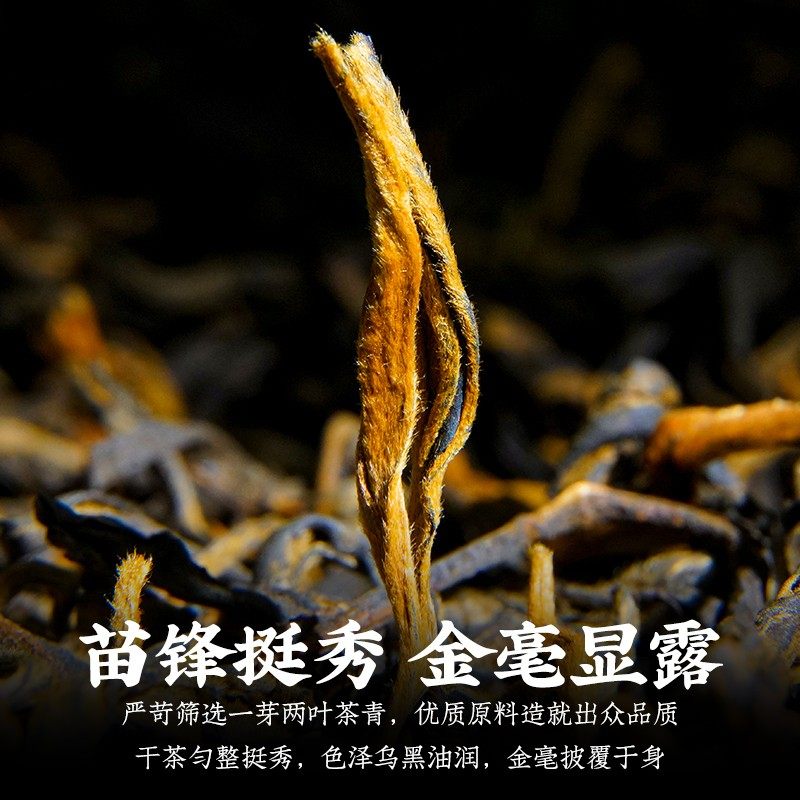 滇红茶正宗云南凤庆古树红茶金芽特级浓香型养胃红茶叶送礼盒装,淘宝优惠券,粉丝福利购,淘宝优惠卷
