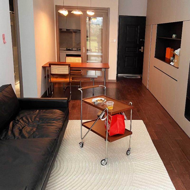 复古实木小推车简约沙发边几可移动茶几家用客厅餐边柜收纳置物架,淘宝优惠券,粉丝福利购,淘宝优惠卷