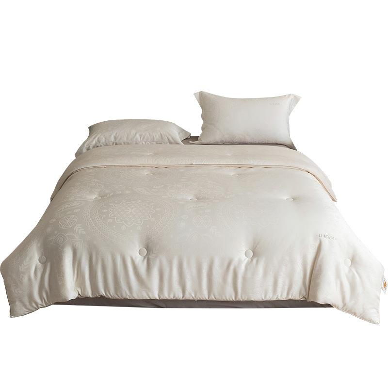 高端A类55%大豆纤维被冬被芯加厚保暖子母被四季通用春秋被夏凉被 - 图3