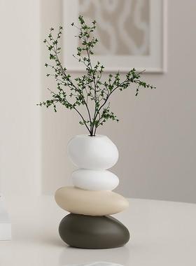 时来运转花瓶装饰摆件客厅电视柜酒柜高级感简约艺术乔迁新居礼物