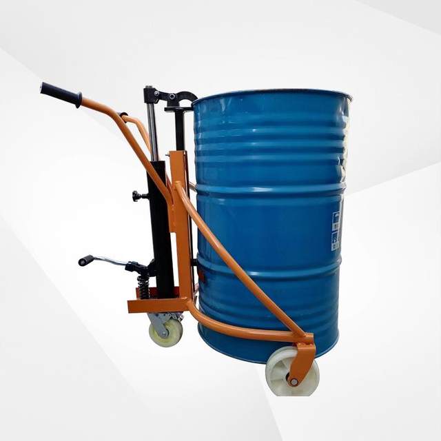 Manual oil barrel handling van Hawk-mouth plastic barrel iron barrel handling tool 50kg simple oil barrel handling van