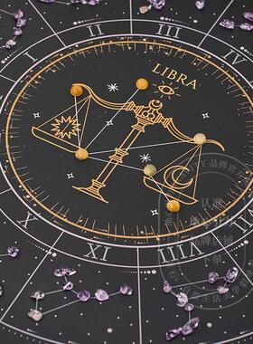 gravity地心引力矿石标本相框水晶石生日礼物十二星座幸运石摆件