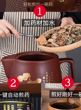 电煎中医壶全自动中药壶煎药家用熬中医砂锅煲药煮药锅养生电药罐