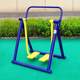 Outdoor fitness path, twisting disc, uneven bars, outdoor horizontal bars, parallel bars, school park, community outdoor sports equipment