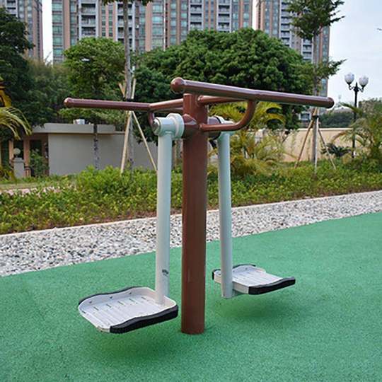 Outdoor fitness path, twisting disc, uneven bars, outdoor horizontal bars, parallel bars, school park, community outdoor sports equipment