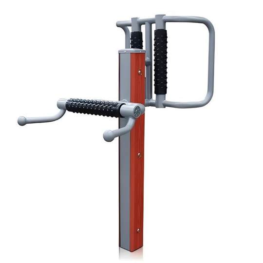 塑木户外健身器材小区公园新农村学校健身路径锻炼运动腰背按摩