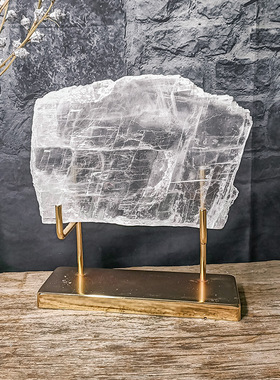 简约抽象水晶石软装摆件室内轻奢客厅桌面玄关样板间酒店装饰摆件