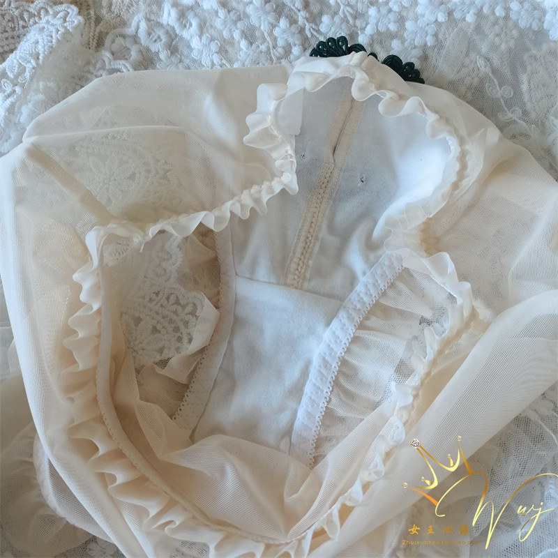 奢华旗袍盘扣性感中腰舒适网纱内裤女士包臀高端三角裤纯棉裆底裤,淘宝优惠券,粉丝福利购,淘宝优惠卷