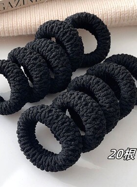 高弹力加厚加宽高马尾发圈