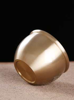 纯铜招财进宝铜缸聚宝盆摆件客厅玄关装饰开业送礼存钱罐铜盆水缸