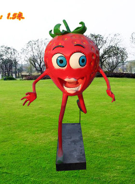 定制店铺门口抽象水饺雕像订迎宾招牌人物定做包子卡通雕塑摆件