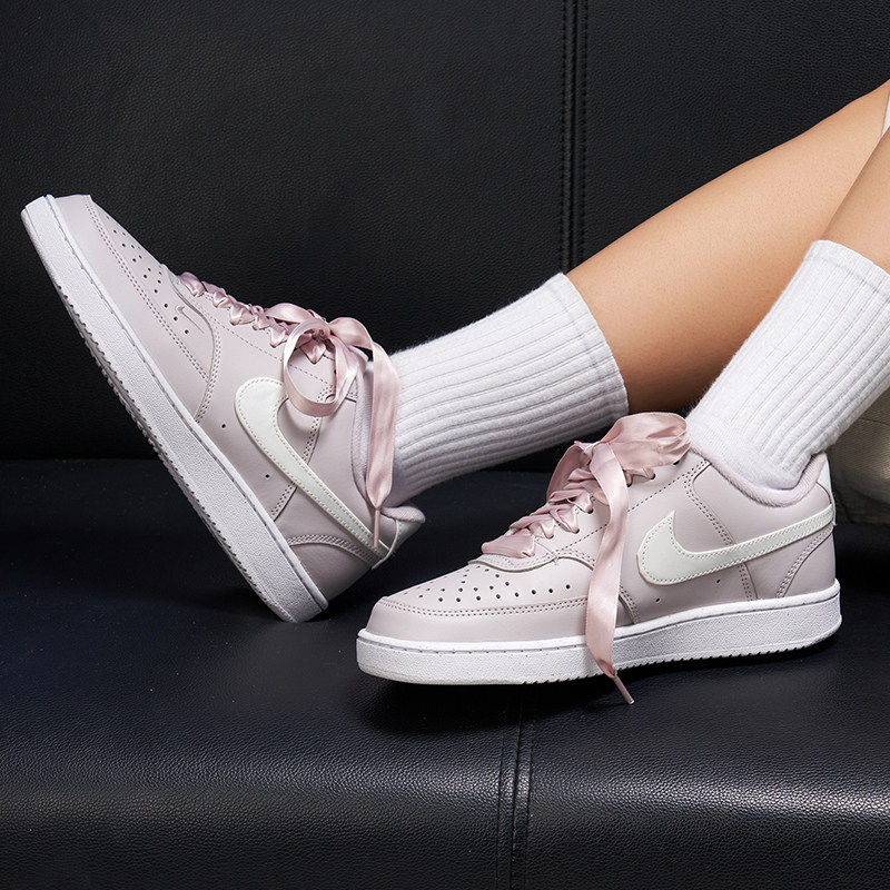 耐克女鞋官方正品运动鞋冬季新款低帮复古透气板鞋女款运动休闲鞋 - 图2