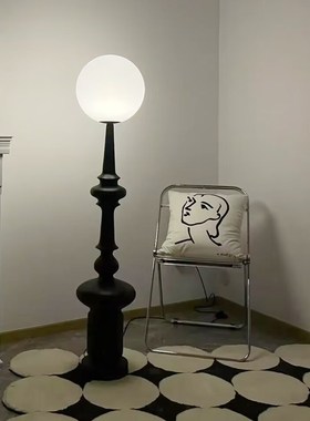 罗马柱落地大型摆件客厅玄关电视柜旁边创意艺术复古高级感装饰品