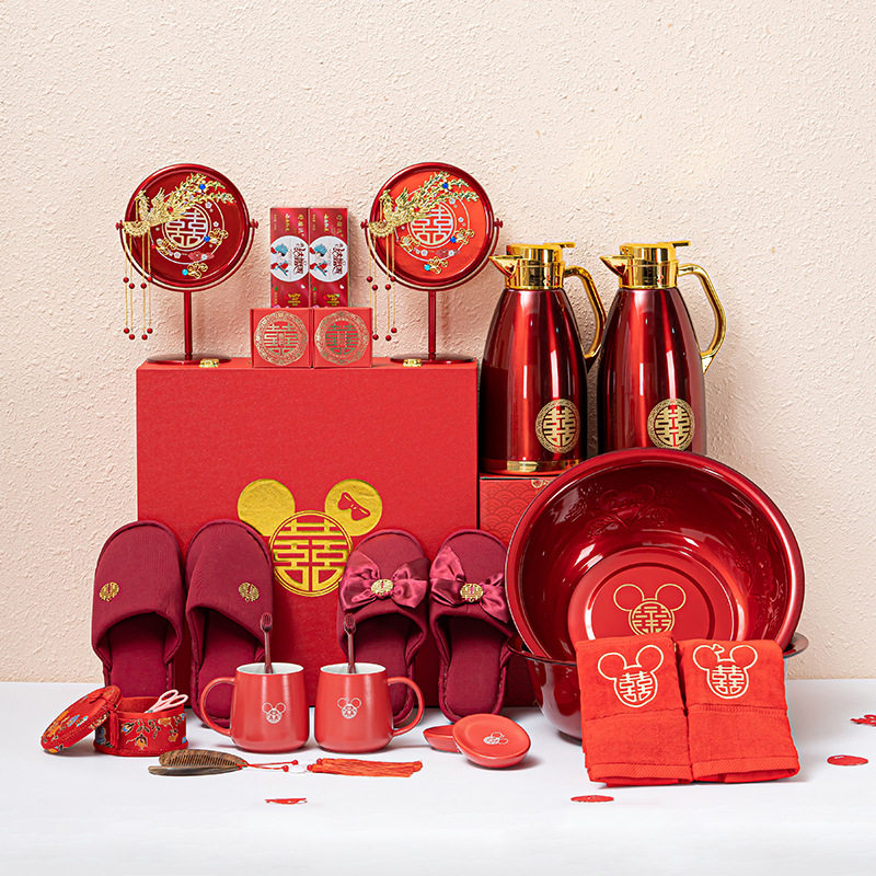 婚礼陪嫁用品套装结婚大全陶瓷高级洗漱婚庆备婚物品新娘嫁妆全套,淘宝优惠券,粉丝福利购,淘宝优惠卷