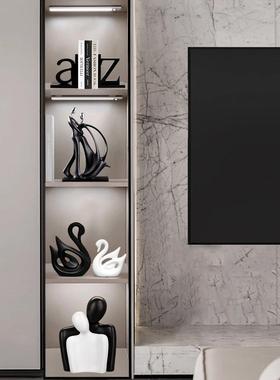 高档简约酒柜摆件家居饰品玄关客厅餐边电视柜高端新房工艺装饰品