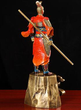 《大圣归来》孙悟空全铜摆件斗战 胜佛工艺礼品摆饰办公室桌面玄