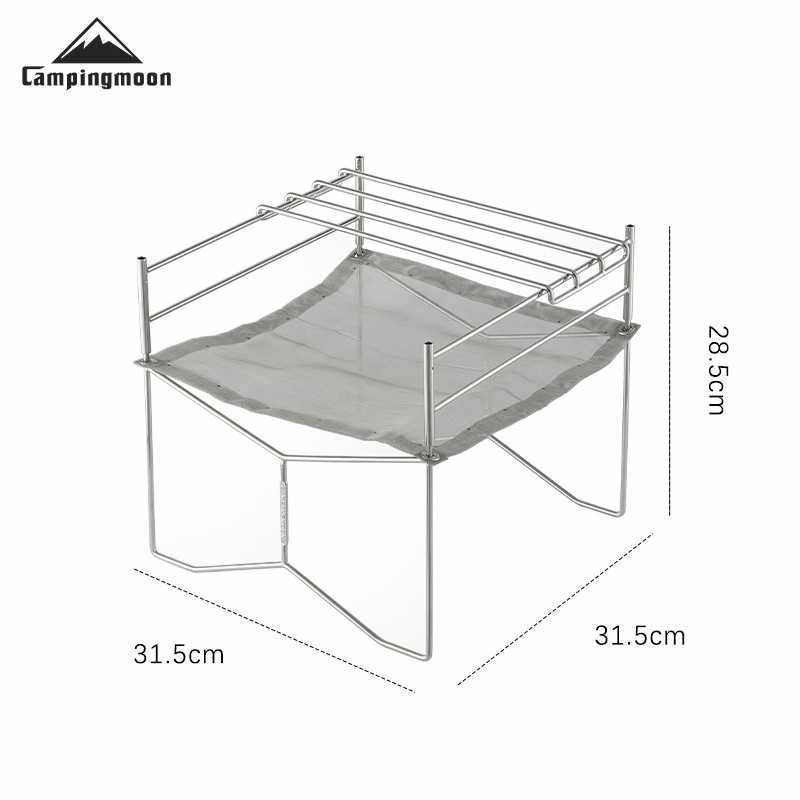 柯曼SOLO户外用品不锈钢索乐焚火台折叠便携BC露营轻量烤炉带烤网,淘宝优惠券,粉丝福利购,淘宝优惠卷