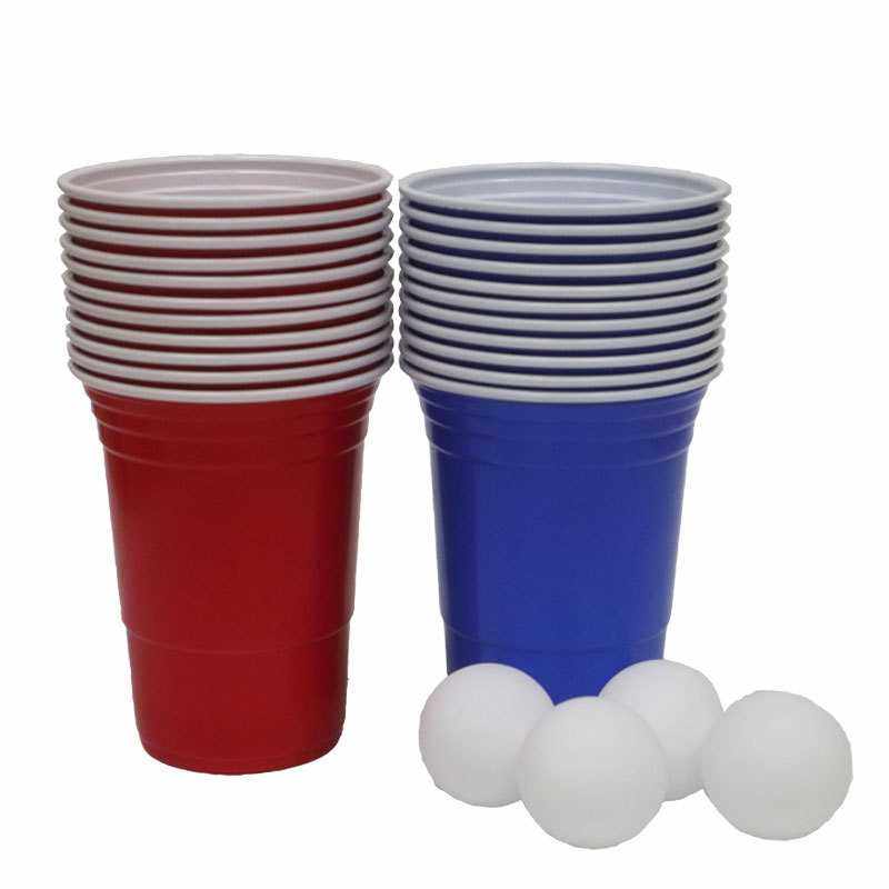 销售450ml红色一次性塑料杯beerpong套盒redcups派对杯子,淘宝优惠券,粉丝福利购,淘宝优惠卷
