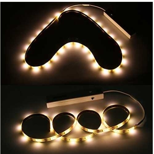 智能感应床底led小夜灯 电池盒led感应灯带 电池盒衣柜灯,淘宝优惠券,粉丝福利购,淘宝优惠卷