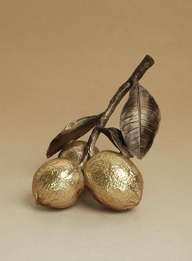 鎏金桌面摆件家居好物客厅玄关电视柜酒柜装饰品搬家乔迁新居礼物