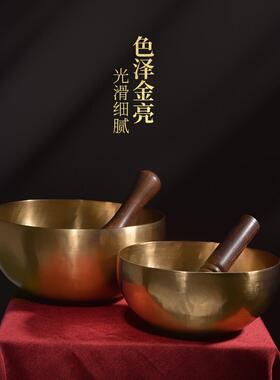 梵木果音钵梵星钵疗愈用钵SPA馆工具静心音波音疗轻疗愈颂钵课程