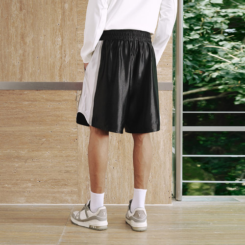 白客同款美国EVERLAST散打拳击裤男搏击训练五分裤健身运动短裤女 - 图0