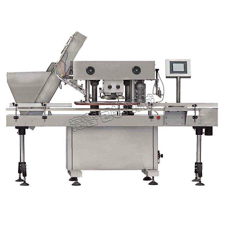 厂家供应全自动旋盖机直线式塑料瓶四轮旋盖机锁盖拧盖机封口设备,淘宝优惠券,粉丝福利购,淘宝优惠卷