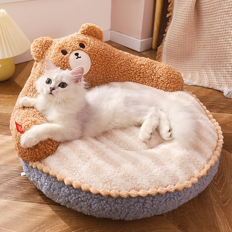 猫窝四季通用狗窝小型犬宠物用品沙发猫咪睡觉的垫子冬季保暖猫牀,淘宝优惠券,粉丝福利购,淘宝优惠卷