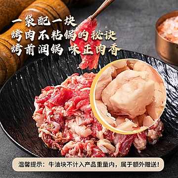 新鲜牛肉半成品烤肉4袋1000g[41元优惠券]-寻折猪