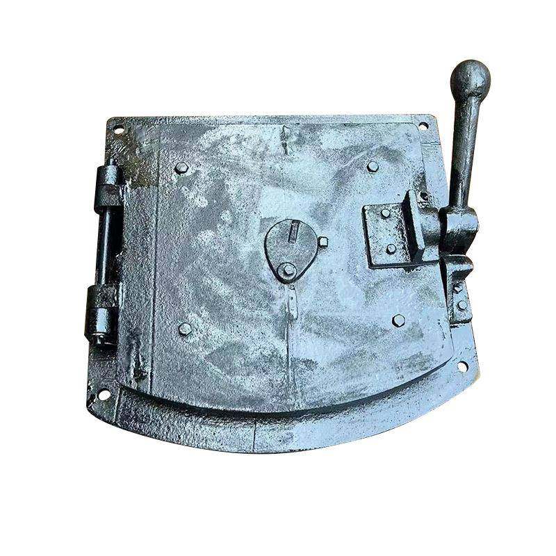 辽宁锅炉配件价格铸铁圆炉门方形生物质炉门工业锅炉炉门耐 - 图3