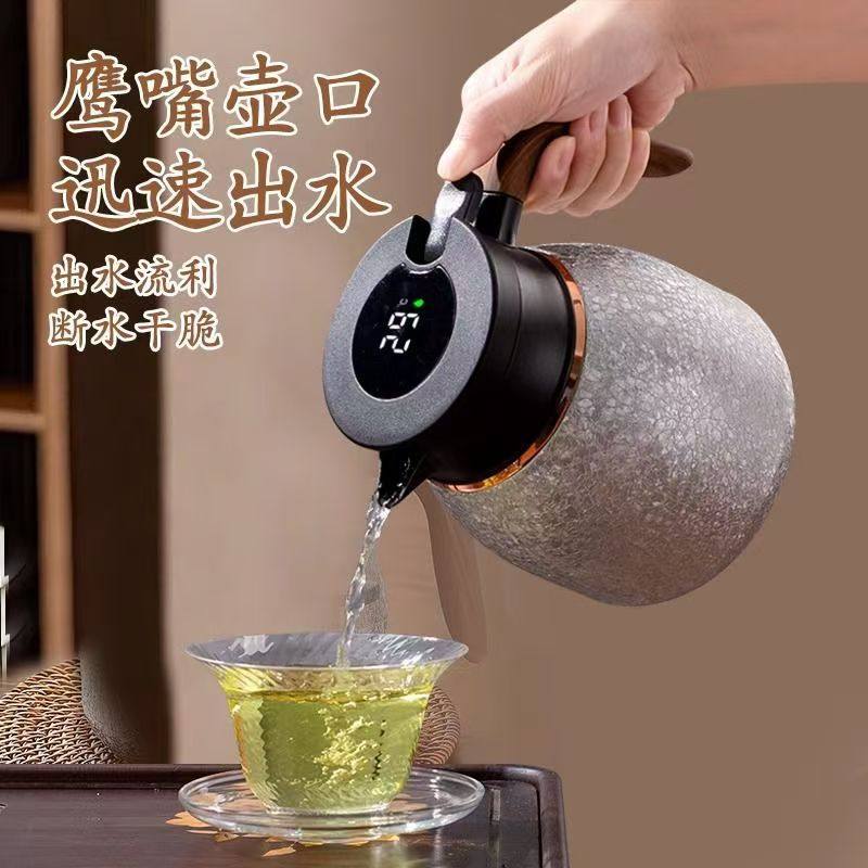 新款覆钛保温壶大容量商务高端茶水分离办公用壶家用冰花漆保温壶,淘宝优惠券,粉丝福利购,淘宝优惠卷