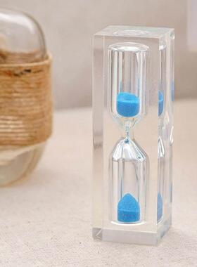 丙烯酸水晶胶刷牙游戏创意桌面装饰品1分钟2分钟3分钟5分钟三分钟