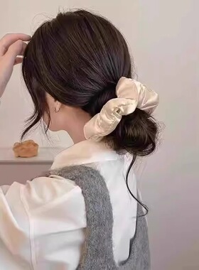 高级感睡眠头绳大肠发圈