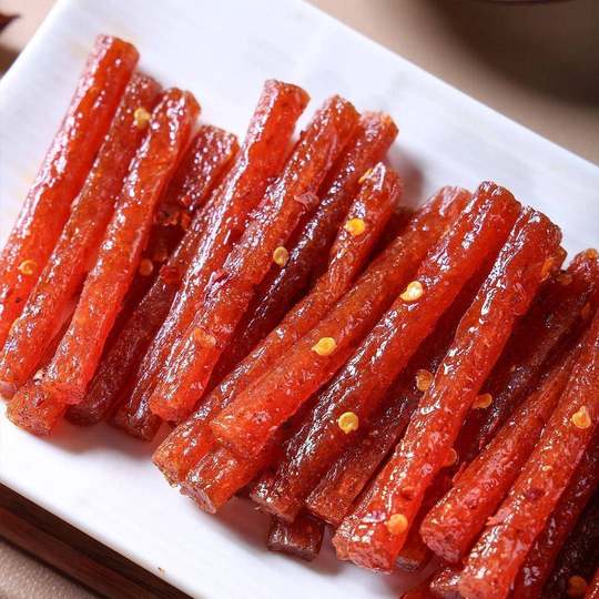 【一整版】三折叠辣条网红香辣棒爆款童年零食三折叠被子辣条