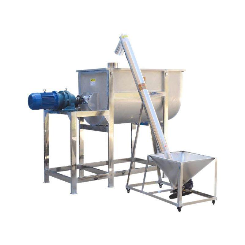 不锈钢卧式搅拌机食品化工料混合拌料机面粉药粉饲料半自动变频,淘宝优惠券,粉丝福利购,淘宝优惠卷